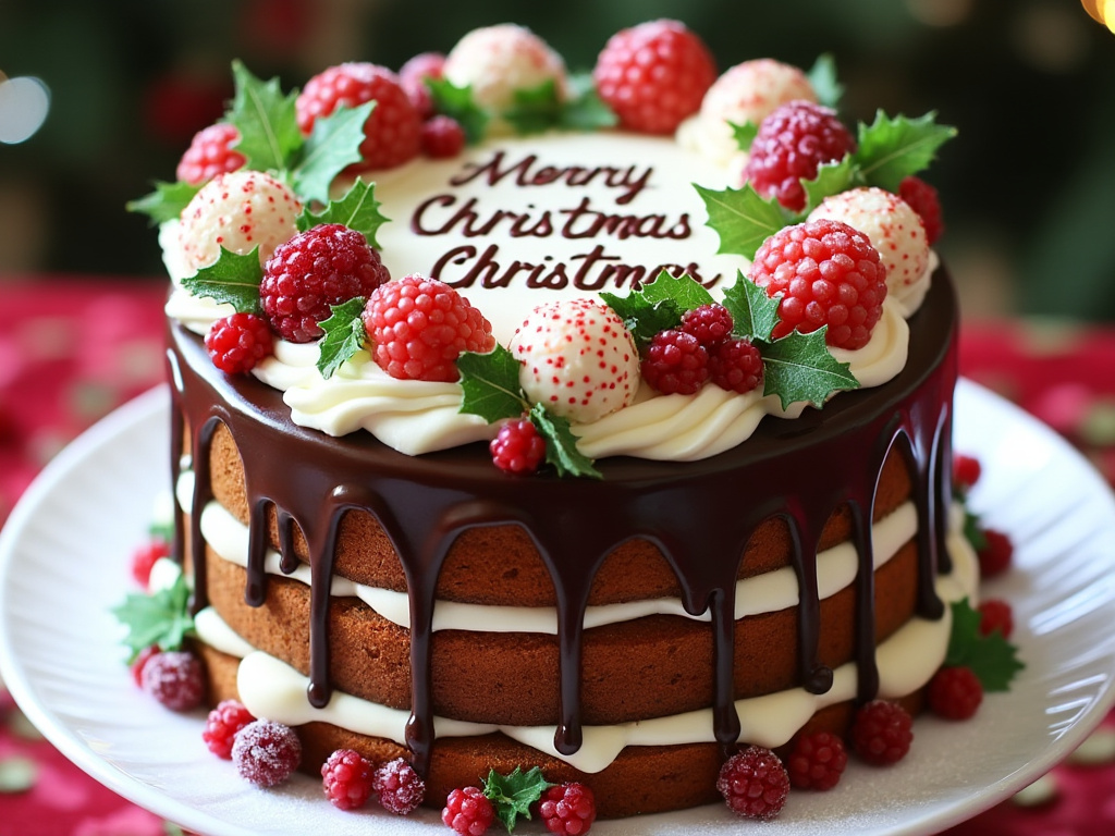 How to Make a Christmas Cake